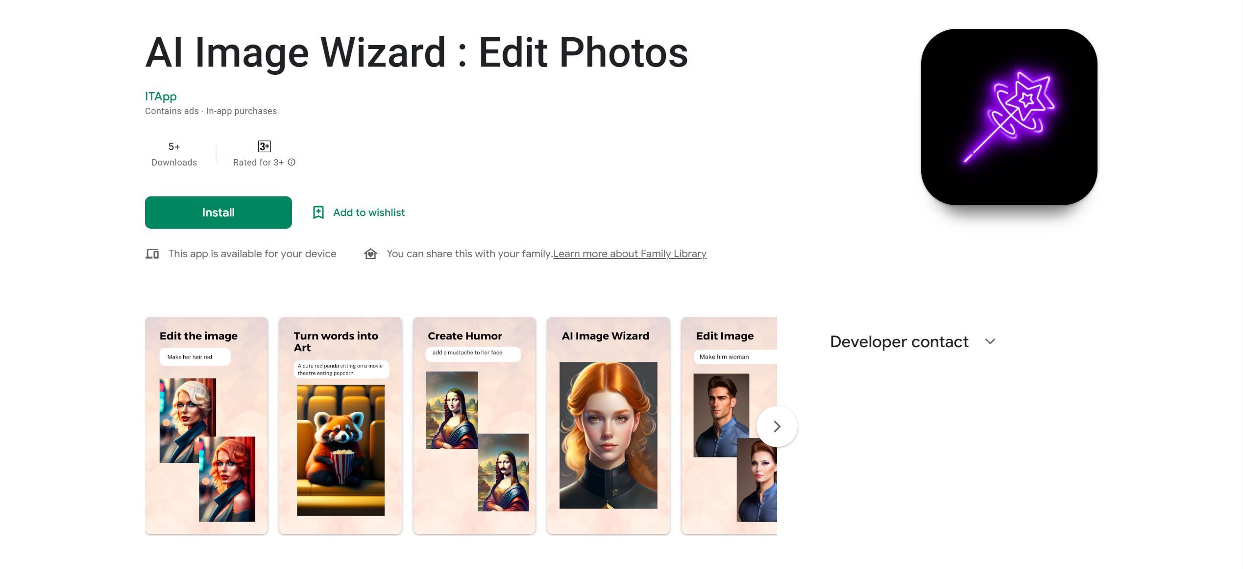  AI Image Wizard : Edit Photos