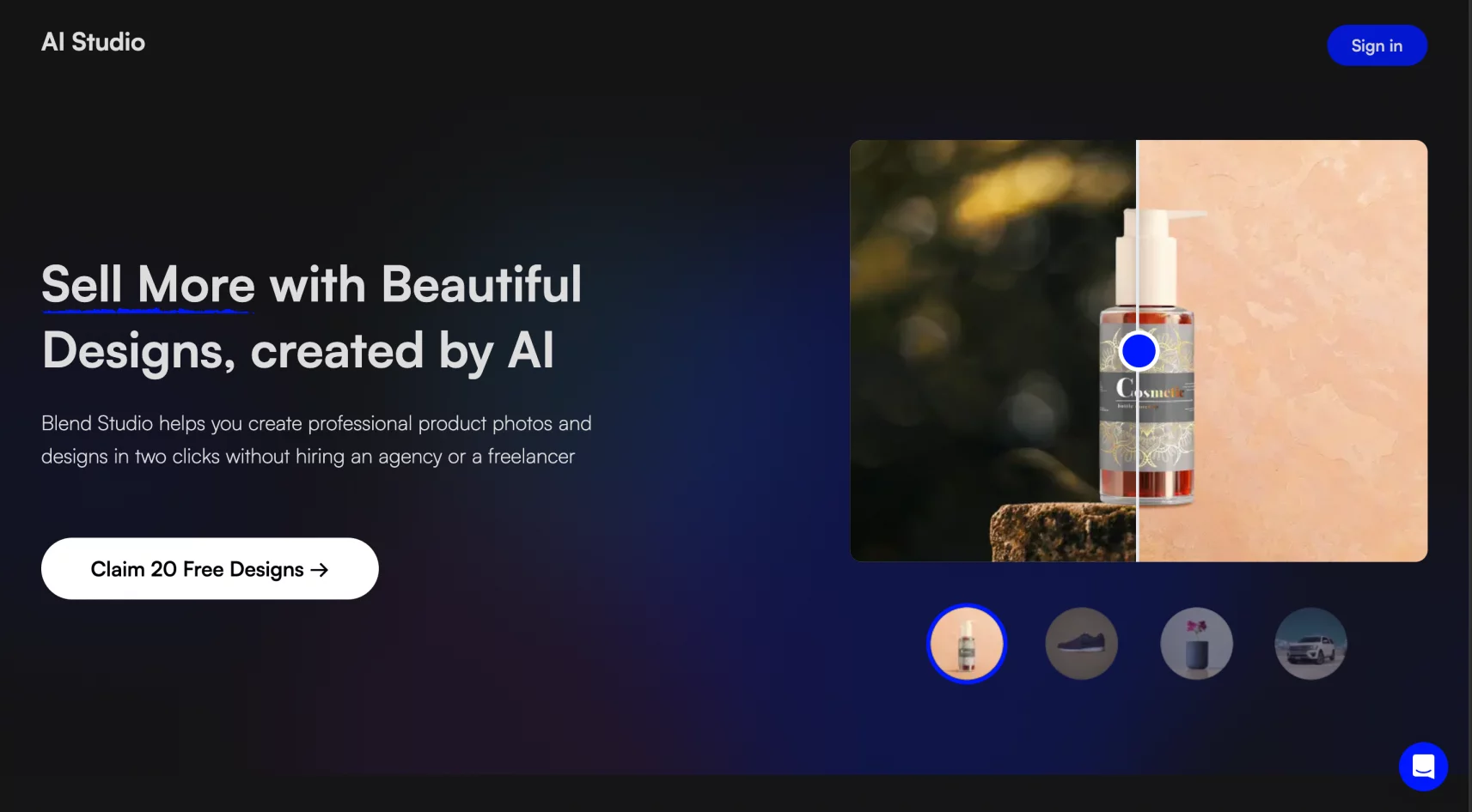  Create photo-real scenes for your products with
